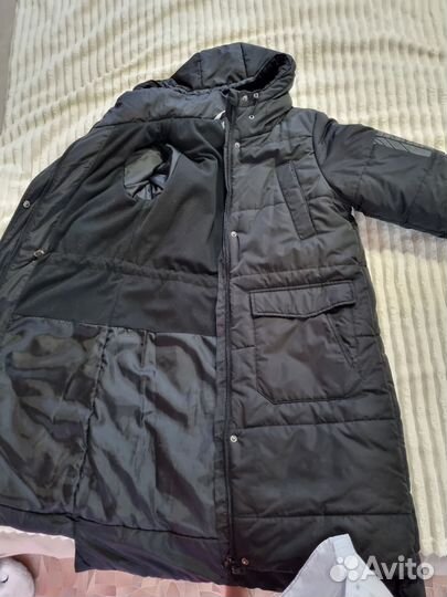 Пуховик женский длинный