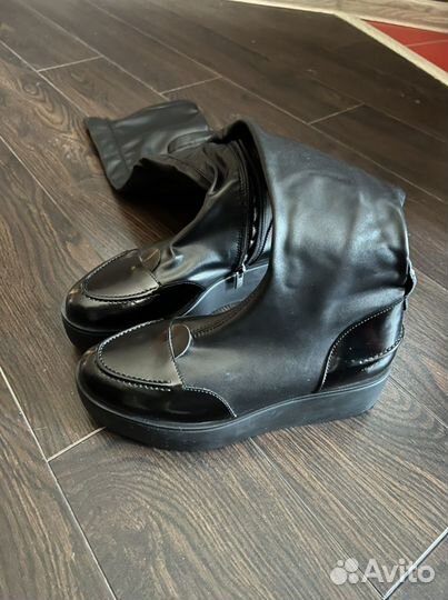 Сапоги ботфорты