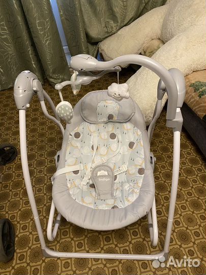 Детские качели-шезлонг