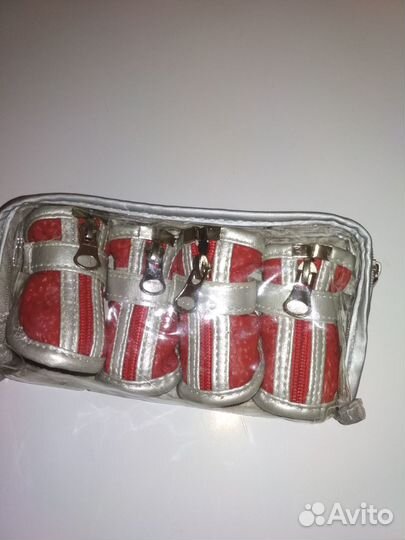 Ботинки для маленьких собак, новые, размер 1