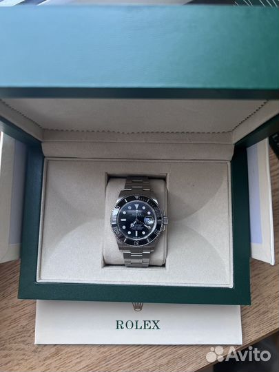Часы rolex submariner black