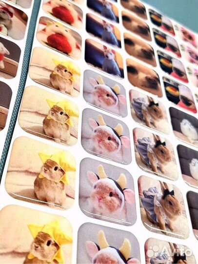 Объемные 3D стикеры наклейки на телефон