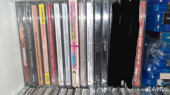 CD jazz, rock, pop, classic. Лицензия