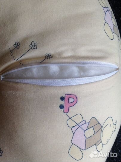 Подушка для беременных, кормления, бортики, защита