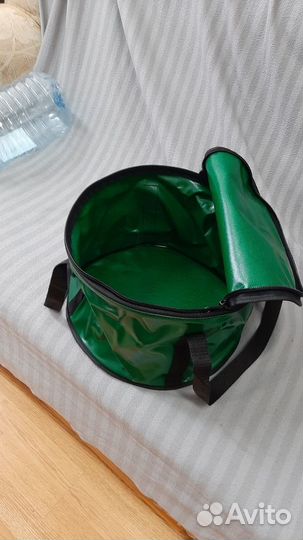Ведро пвх для прикорма с крышкой, 15 лит
