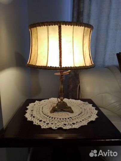 Антикварные лампы настольные