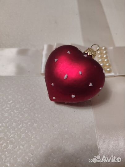 Елочные игрушки стеклянные