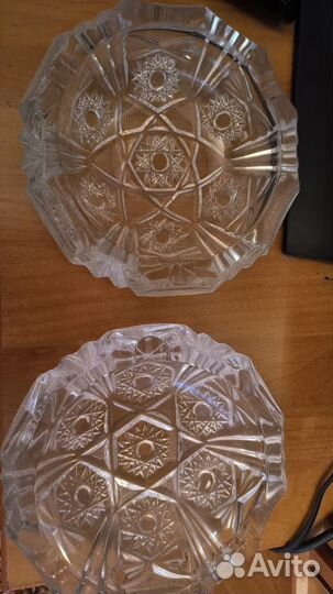 Хрустальная пепельница, времен СССР