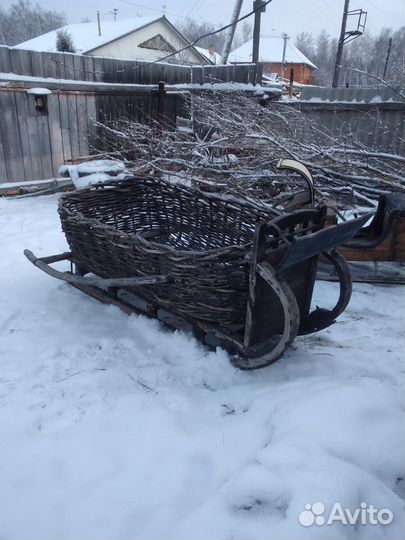 Кошовка для лошади/сани