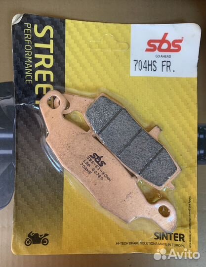 Колодки SBS 704HS европа