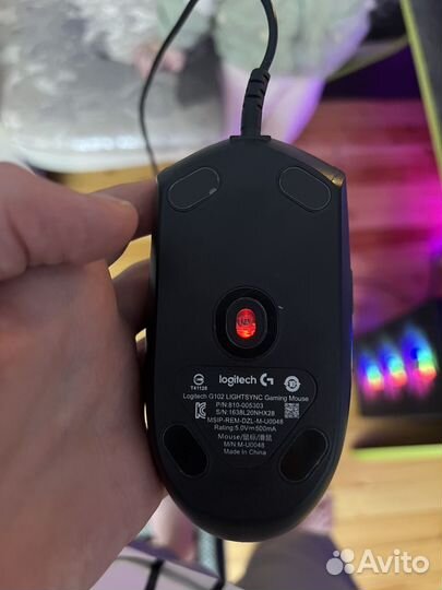 Мышь logitech g102