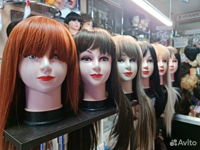 Парики шиньоны чёлки накладки