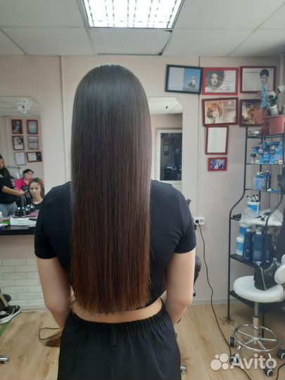 Модель на стрижку и окрашивание