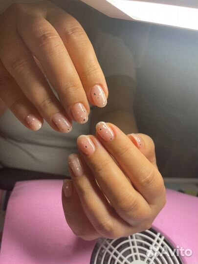 Маникюр покрытие гель лаком