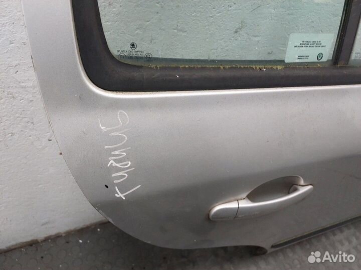 Дверь боковая правая задняя Skoda Octavia Tour, 2004