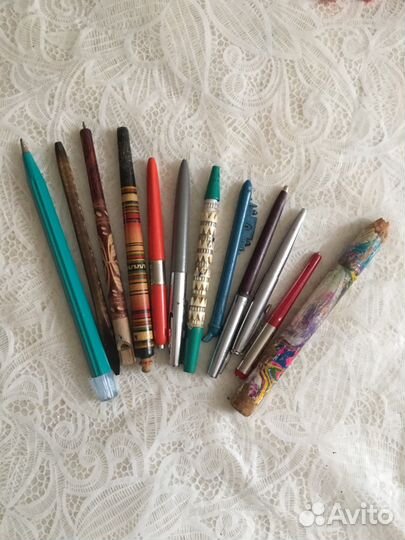 Товары ссср.канцелярия.Чернильные и авто ручки,лин