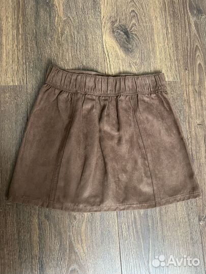 Юбка замшевая 140-146
