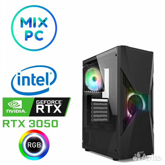 Компьютер i5 12400F + RTX3050