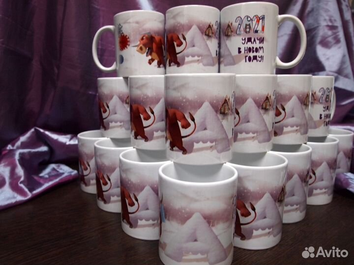 Печать на кружках логотипа опт розница