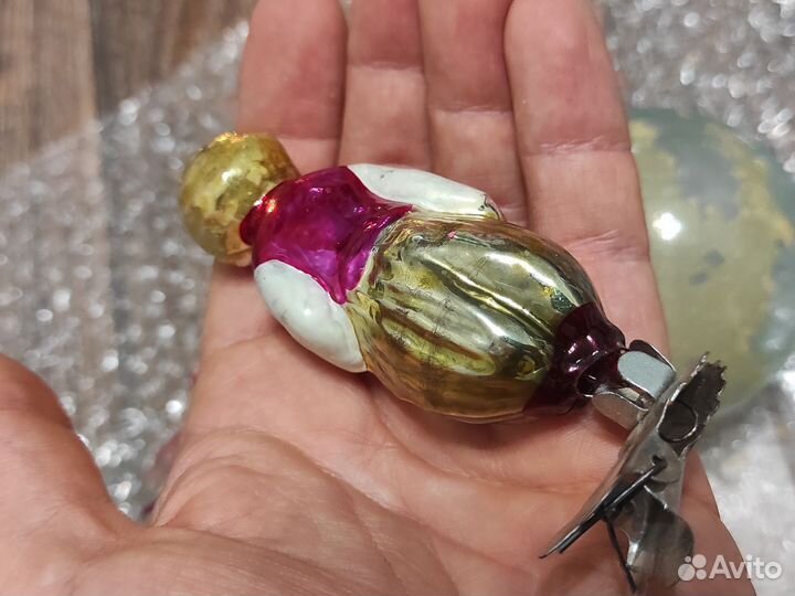 Елочные игрушки СССР под реставрацию