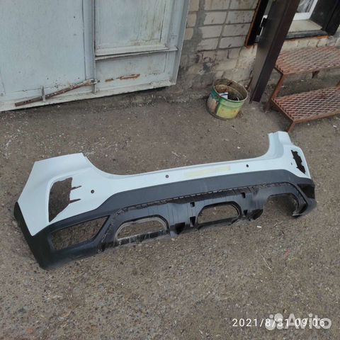 Бампер задний Kia Rio X-Line рестайл 2020-2021