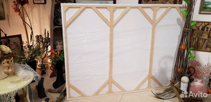 Холсты грунтованные на подрамнике