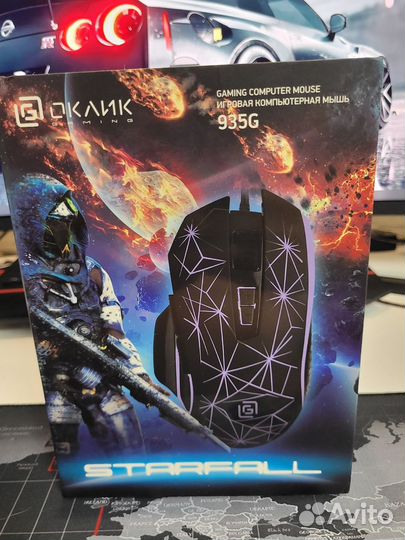 Новая Игровая Мышь Oklick 935G starfall