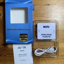 Hdmi + аудио конвертер