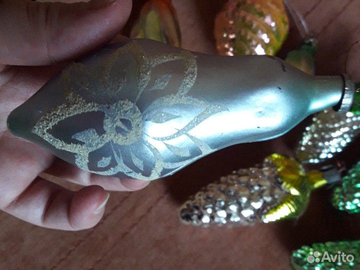 Елочные игрушки СССР, набор 