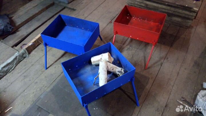 Мангалы, печи под казан и в палатку