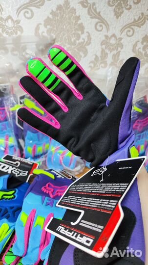 Мото перчатки FOX