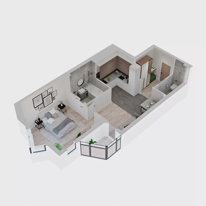 1-к. квартира, 36,9 м², 19/19 эт.