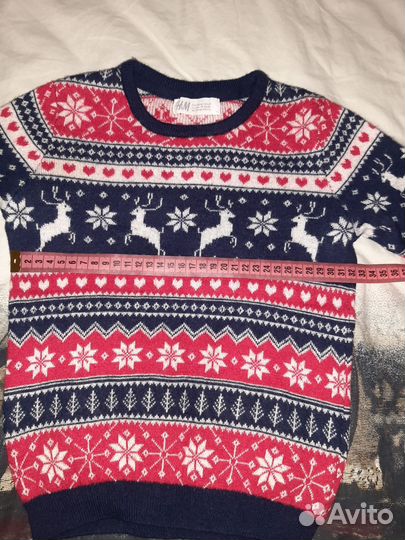 Свитер новогодний H&M на мальчика