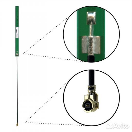 GSM Антенна 2G 3G 4G 5dBi PCB ipex