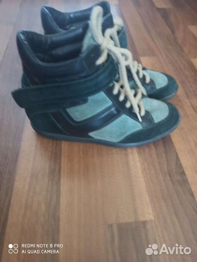 Сникерсы/кеды Santoni оригинал 37,5