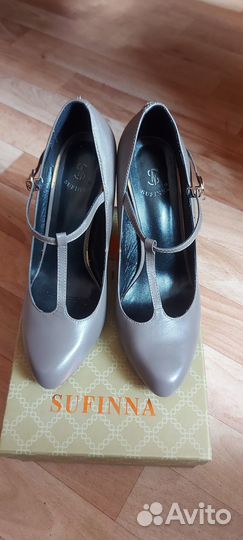 Туфли женские натуральная кожа 39 (38,5) размер