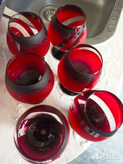 Набор бокалов новый