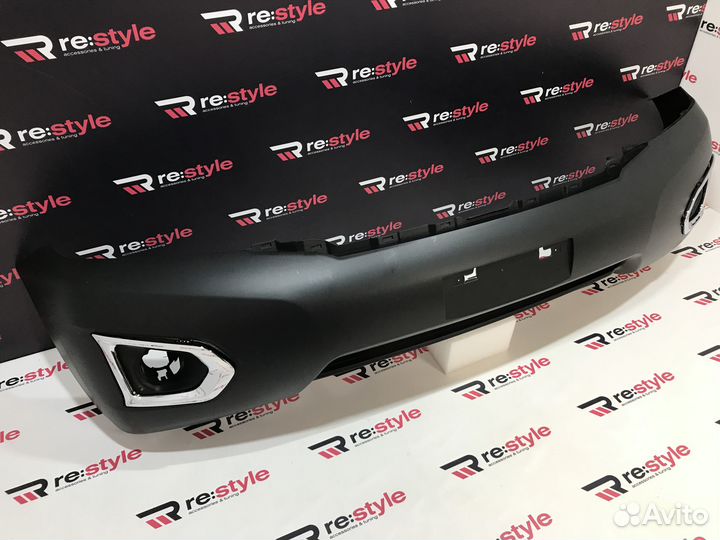 Бампер передний Nissan Patrol 62 14-17г