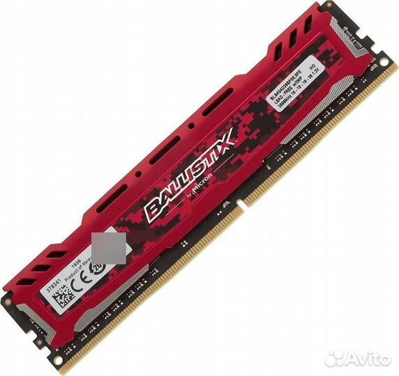 Оперативная память Crucial Ballistix Sport DDR4