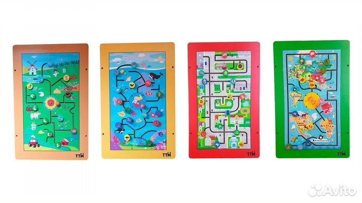 Развивающая панель, оборудование игровых комнат