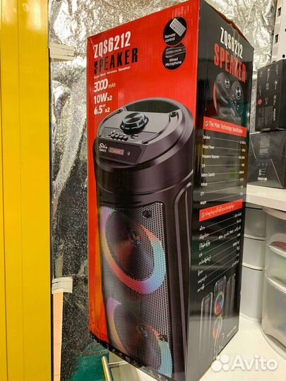 Блютуз колонка ZQS 6212