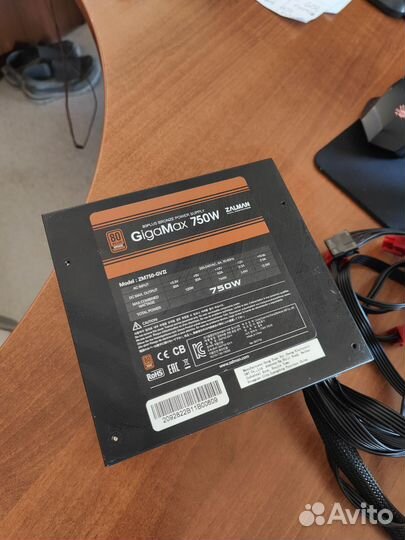 Блок питания Zalman GigaMax 750W