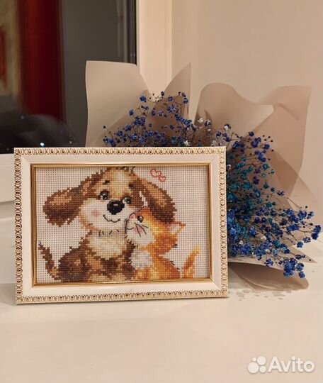 Вышивка крестиком на заказ