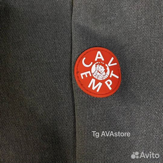 Свитшот Cav Empt серый погружной new