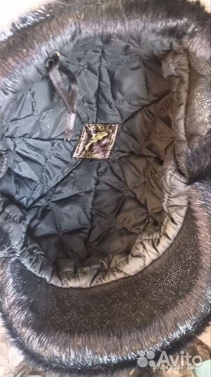 Кепка меховая женская нерпа