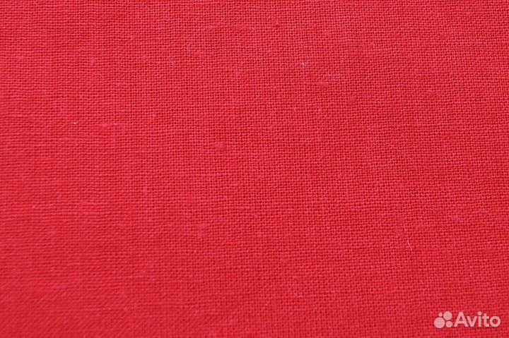 Ткань красная. Кумач