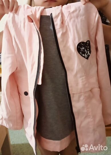 Детские вещи пакетом на девочку 104-110