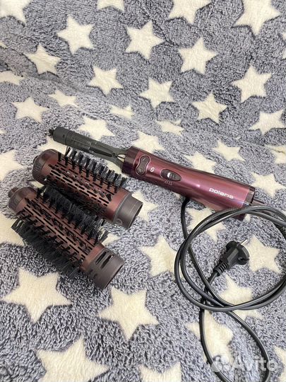 Щетка-фен polaris вращающаяся