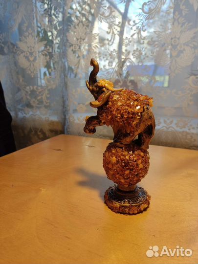 Статуэтка слона, материал полистоун