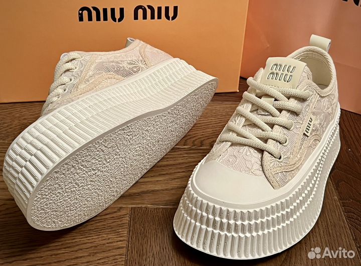 Кеды женские Miu Miu